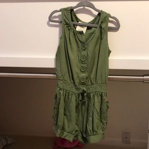 OshKosh army green romper